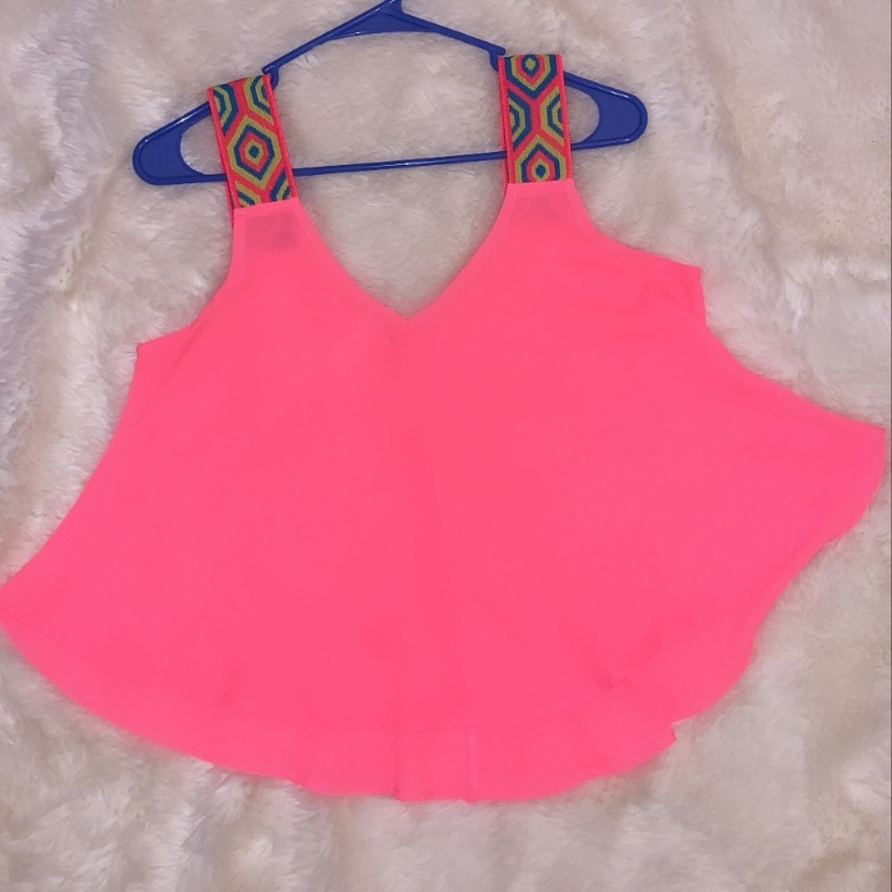 Pink sleevless blouse - Picture 2 of 4